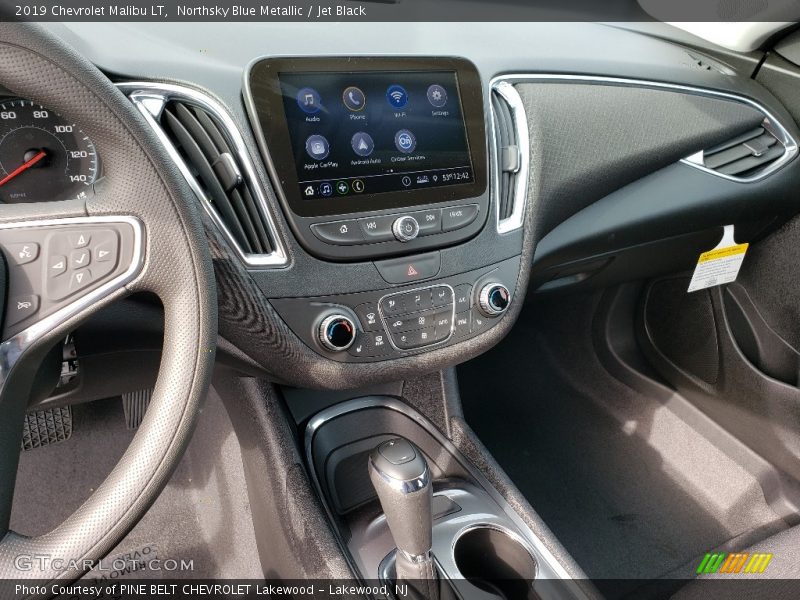 Northsky Blue Metallic / Jet Black 2019 Chevrolet Malibu LT
