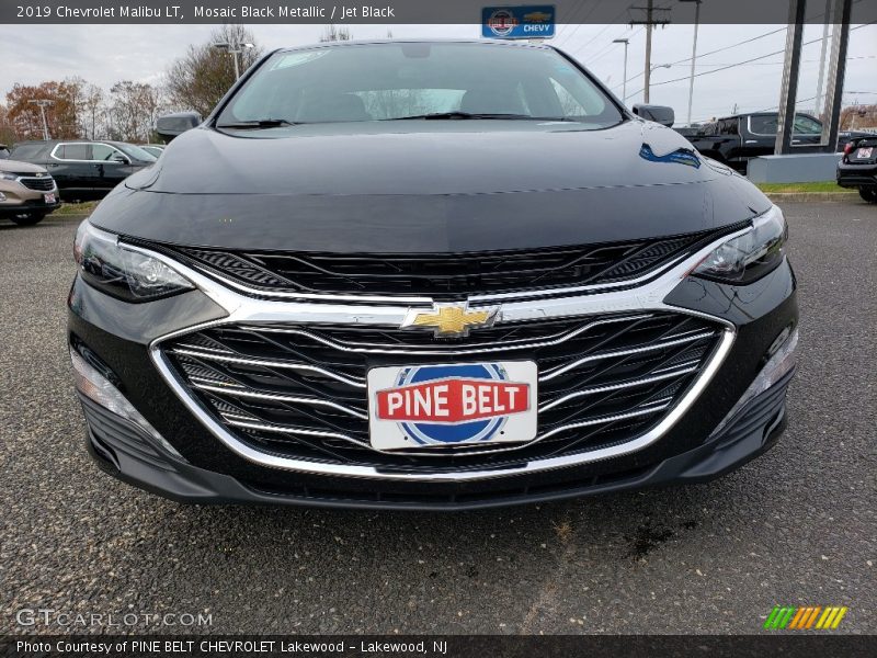 Mosaic Black Metallic / Jet Black 2019 Chevrolet Malibu LT