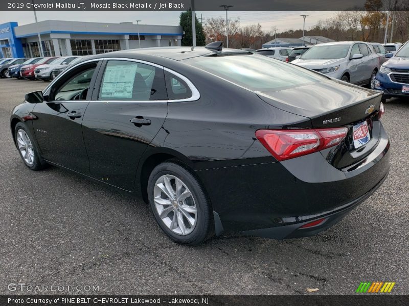 Mosaic Black Metallic / Jet Black 2019 Chevrolet Malibu LT