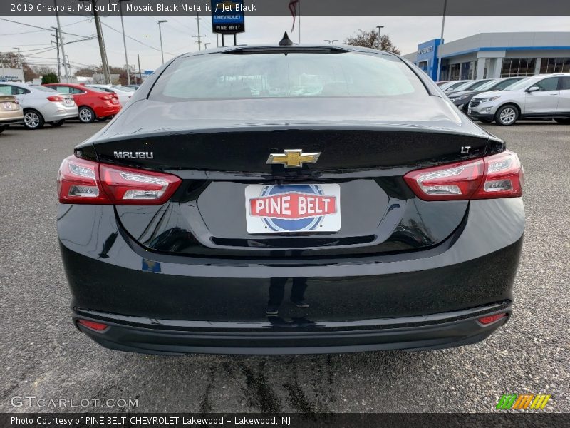 Mosaic Black Metallic / Jet Black 2019 Chevrolet Malibu LT