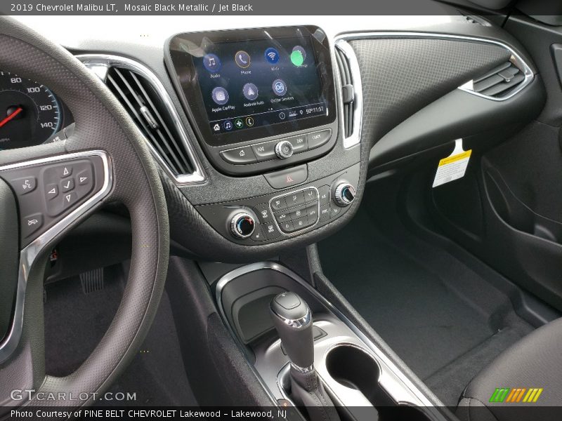 Mosaic Black Metallic / Jet Black 2019 Chevrolet Malibu LT
