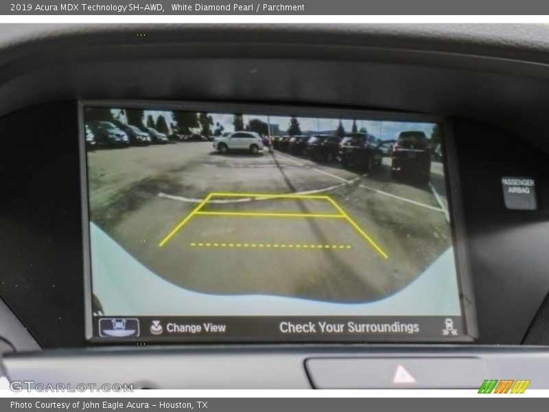 White Diamond Pearl / Parchment 2019 Acura MDX Technology SH-AWD