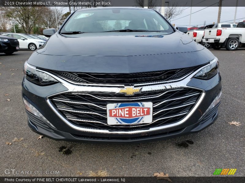 Shadow Gray Metallic / Jet Black 2019 Chevrolet Malibu LT