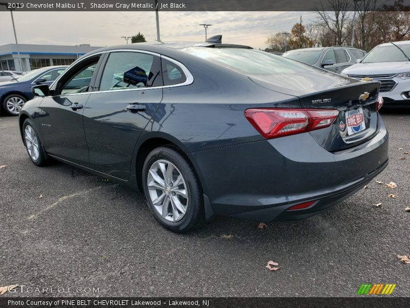 Shadow Gray Metallic / Jet Black 2019 Chevrolet Malibu LT
