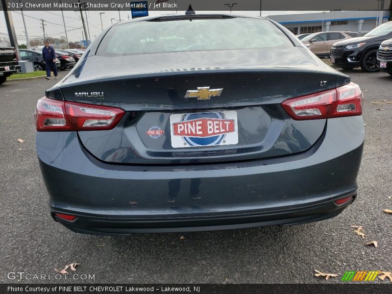 Shadow Gray Metallic / Jet Black 2019 Chevrolet Malibu LT