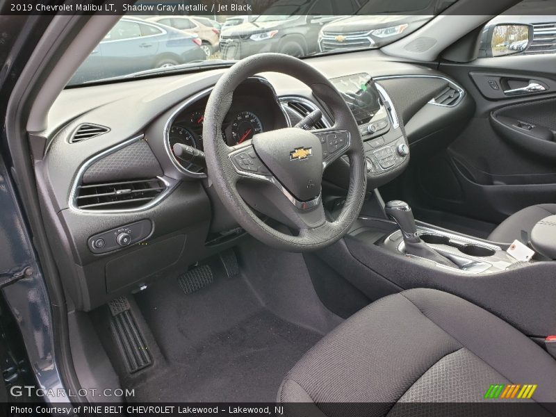 Shadow Gray Metallic / Jet Black 2019 Chevrolet Malibu LT