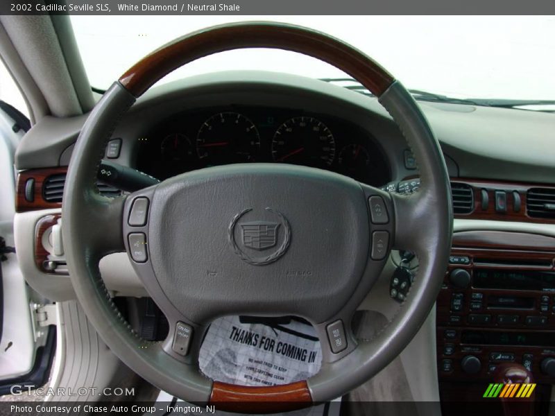 White Diamond / Neutral Shale 2002 Cadillac Seville SLS