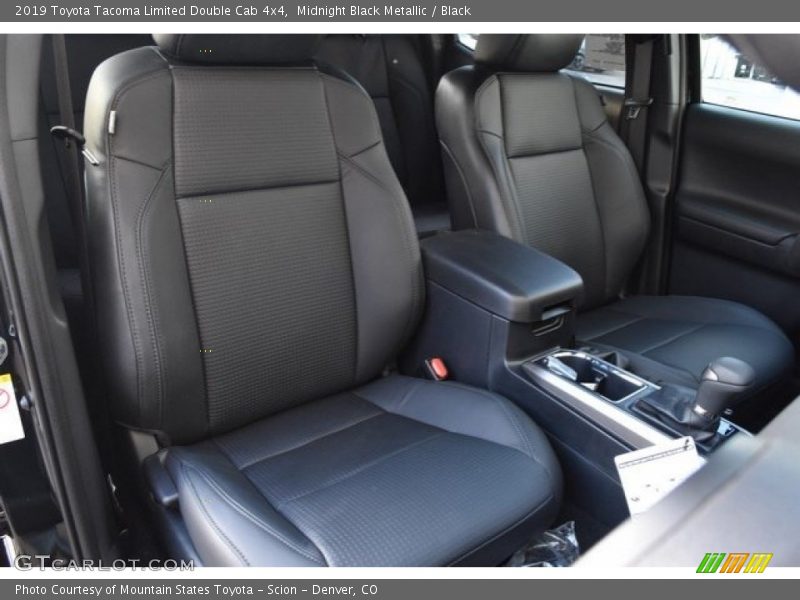Midnight Black Metallic / Black 2019 Toyota Tacoma Limited Double Cab 4x4