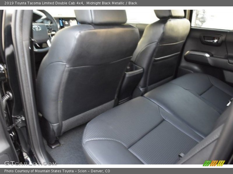 Midnight Black Metallic / Black 2019 Toyota Tacoma Limited Double Cab 4x4
