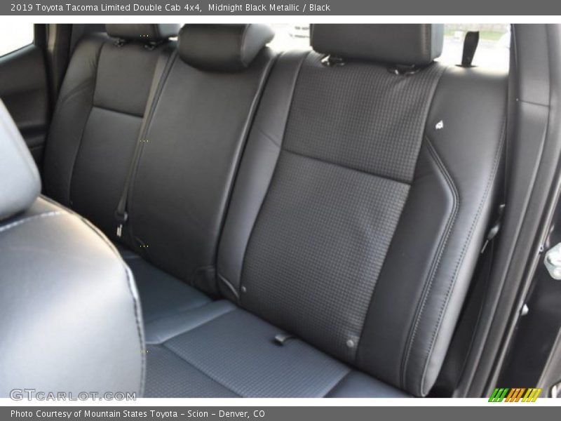 Midnight Black Metallic / Black 2019 Toyota Tacoma Limited Double Cab 4x4