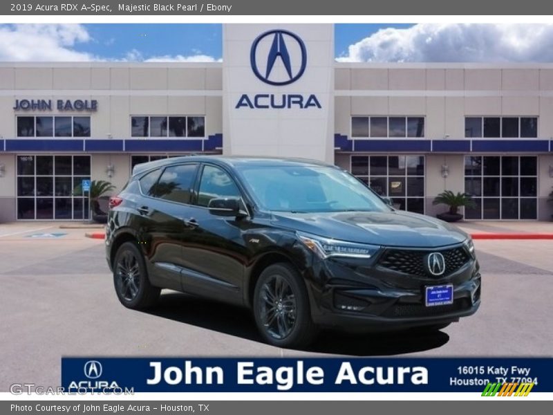 Majestic Black Pearl / Ebony 2019 Acura RDX A-Spec