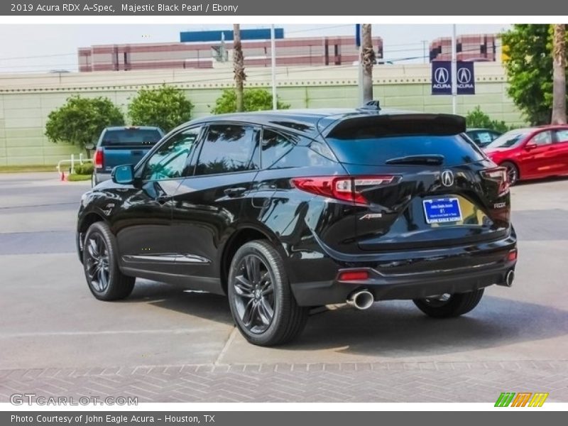 Majestic Black Pearl / Ebony 2019 Acura RDX A-Spec