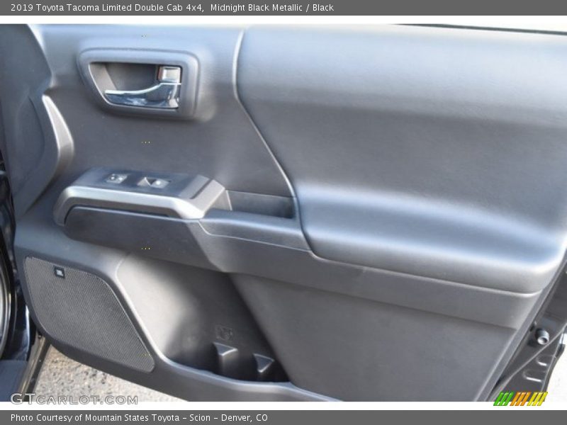 Midnight Black Metallic / Black 2019 Toyota Tacoma Limited Double Cab 4x4