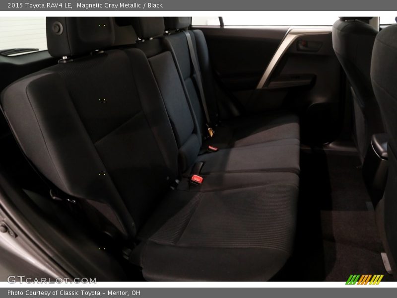 Magnetic Gray Metallic / Black 2015 Toyota RAV4 LE