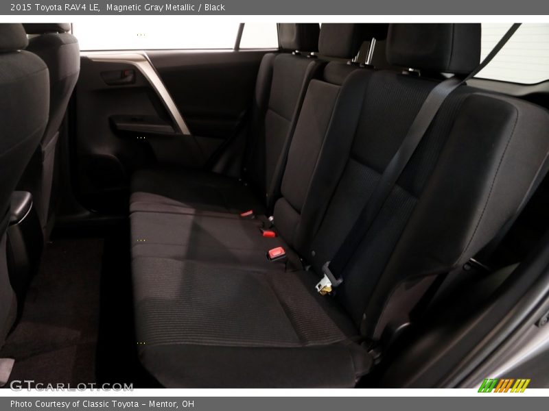 Magnetic Gray Metallic / Black 2015 Toyota RAV4 LE