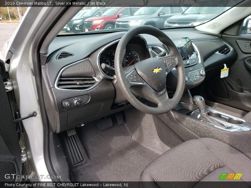 Silver Ice Metallic / Jet Black 2019 Chevrolet Malibu LT