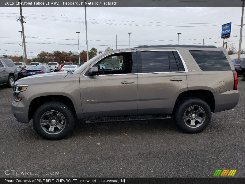 Pepperdust Metallic / Jet Black 2019 Chevrolet Tahoe LT 4WD