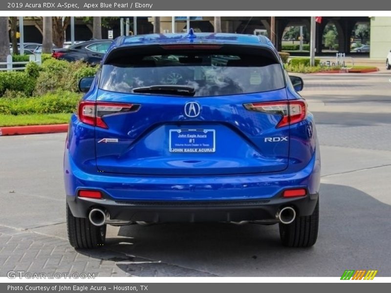 Apex Blue Pearl / Ebony 2019 Acura RDX A-Spec