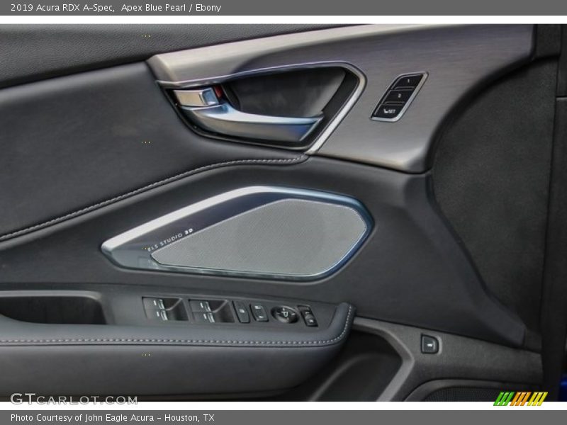 Apex Blue Pearl / Ebony 2019 Acura RDX A-Spec