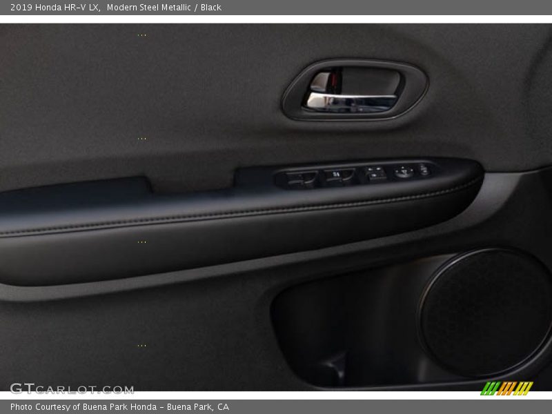 Modern Steel Metallic / Black 2019 Honda HR-V LX