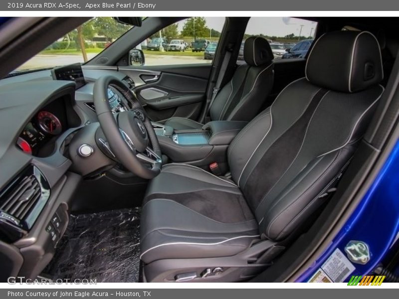 Apex Blue Pearl / Ebony 2019 Acura RDX A-Spec