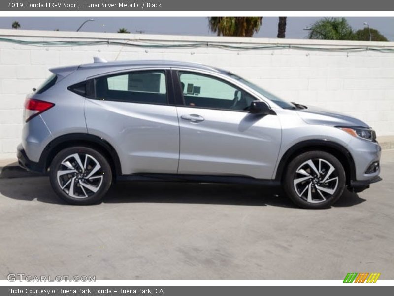 Lunar Silver Metallic / Black 2019 Honda HR-V Sport