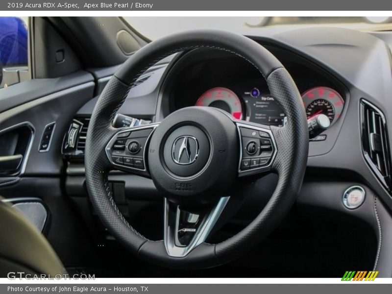 Apex Blue Pearl / Ebony 2019 Acura RDX A-Spec