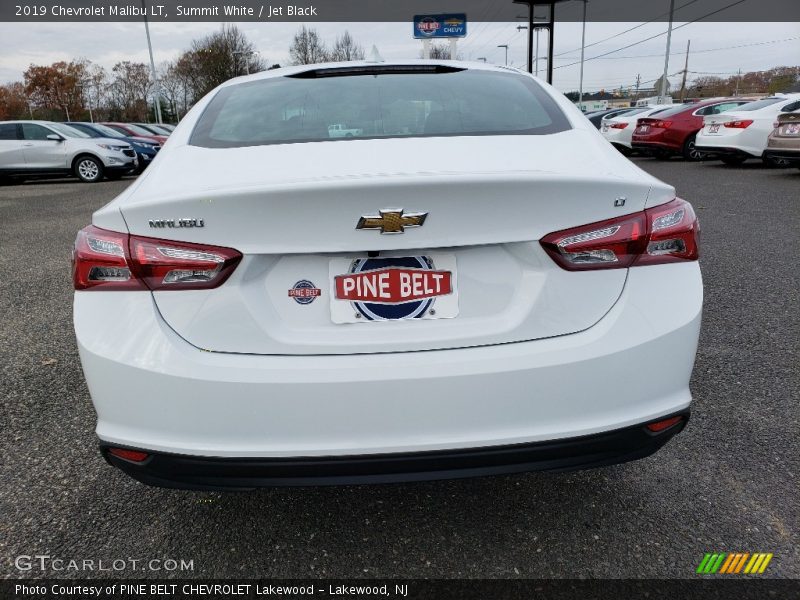 Summit White / Jet Black 2019 Chevrolet Malibu LT