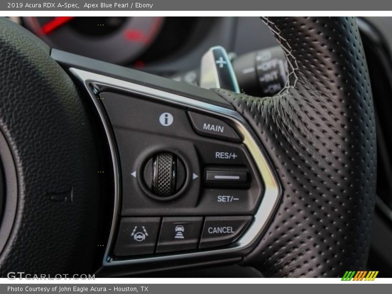 Apex Blue Pearl / Ebony 2019 Acura RDX A-Spec