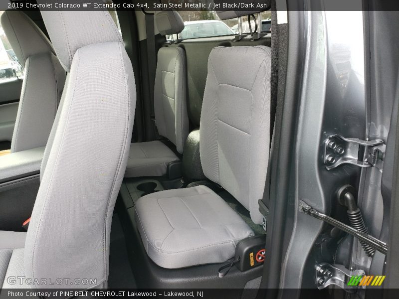 Rear Seat of 2019 Colorado WT Extended Cab 4x4