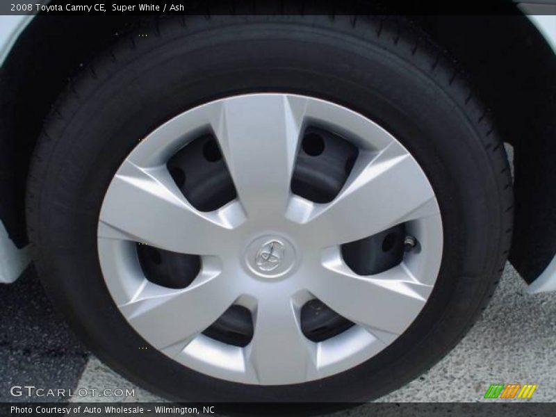 Super White / Ash 2008 Toyota Camry CE