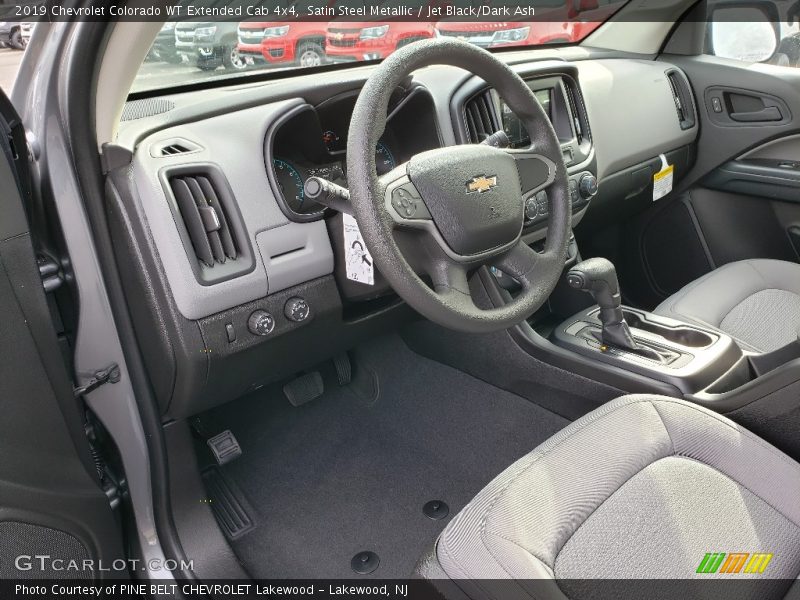 Front Seat of 2019 Colorado WT Extended Cab 4x4