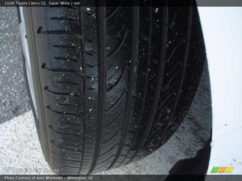 Super White / Ash 2008 Toyota Camry CE