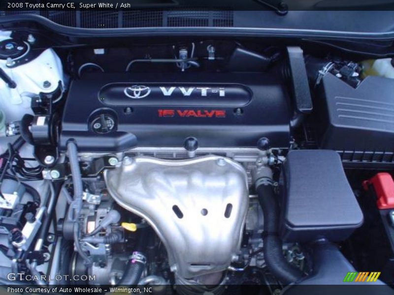 Super White / Ash 2008 Toyota Camry CE