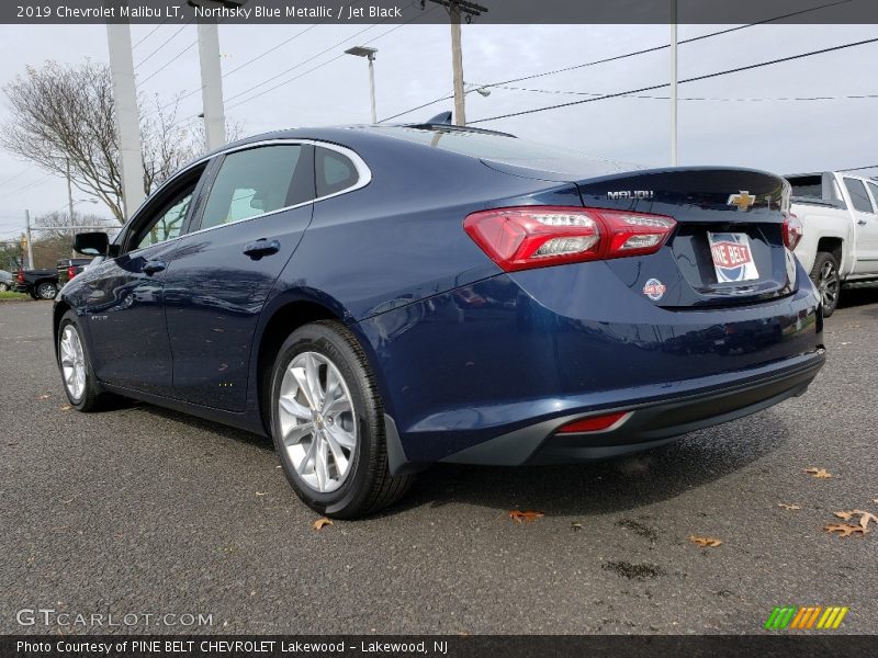 Northsky Blue Metallic / Jet Black 2019 Chevrolet Malibu LT