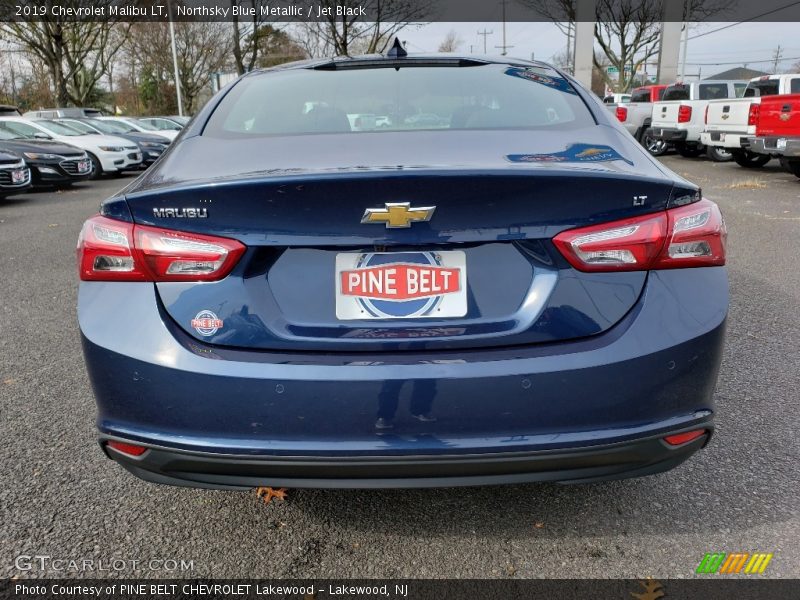 Northsky Blue Metallic / Jet Black 2019 Chevrolet Malibu LT