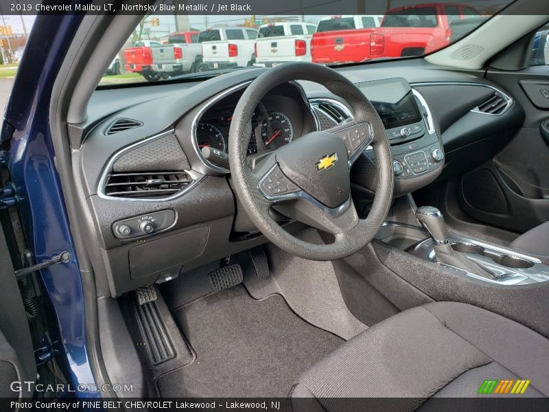 Northsky Blue Metallic / Jet Black 2019 Chevrolet Malibu LT