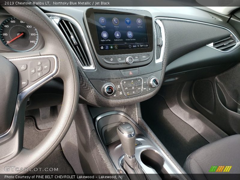 Northsky Blue Metallic / Jet Black 2019 Chevrolet Malibu LT