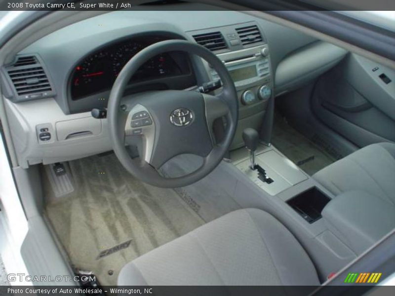 Super White / Ash 2008 Toyota Camry CE