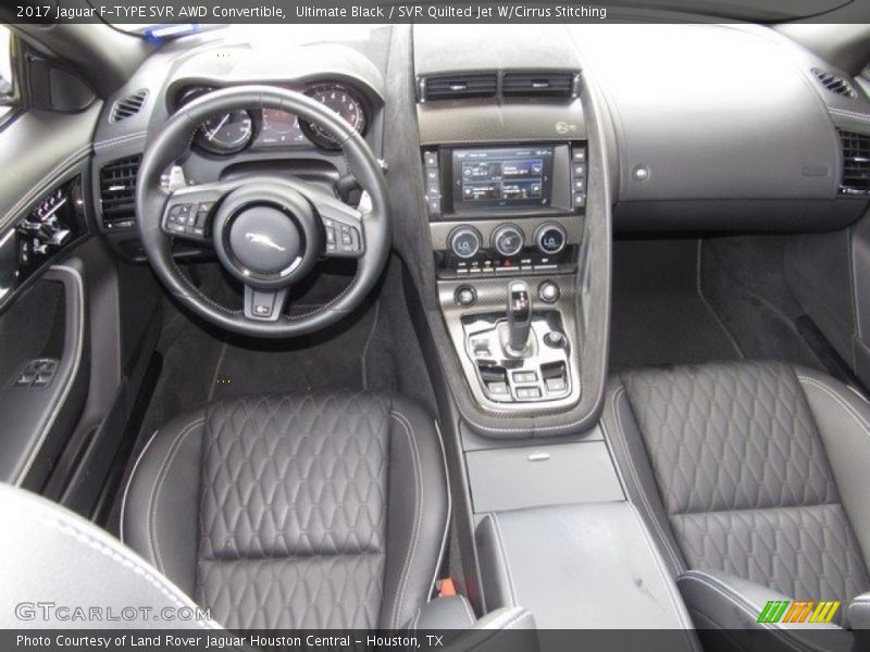 Front Seat of 2017 F-TYPE SVR AWD Convertible