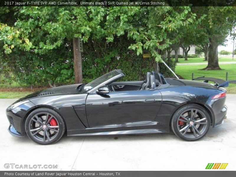  2017 F-TYPE SVR AWD Convertible Ultimate Black