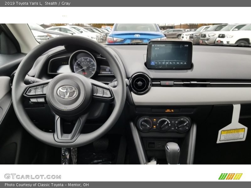 Stealth / Gray 2019 Toyota Yaris L