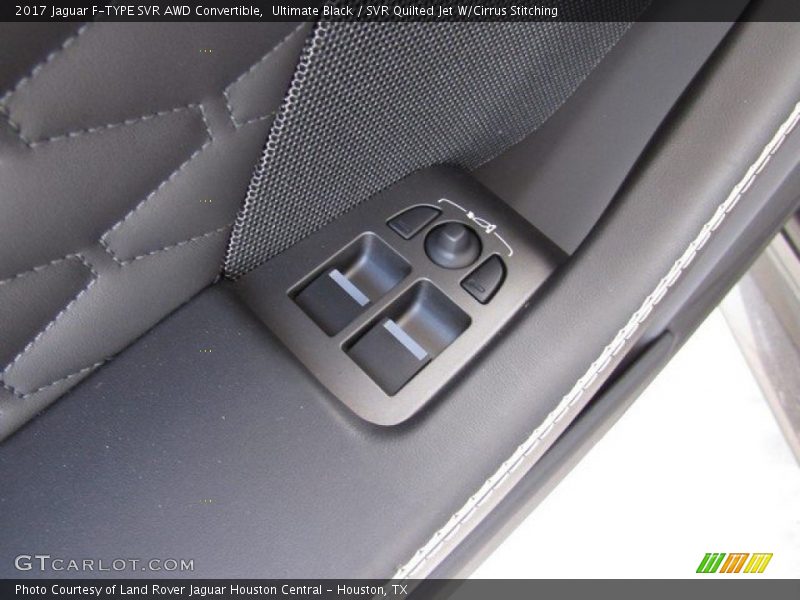 Controls of 2017 F-TYPE SVR AWD Convertible