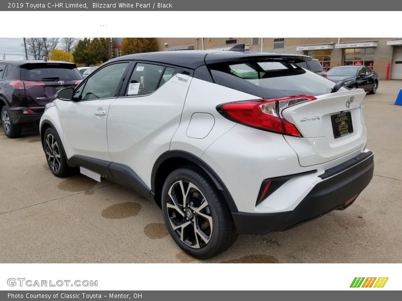 Blizzard White Pearl / Black 2019 Toyota C-HR Limited