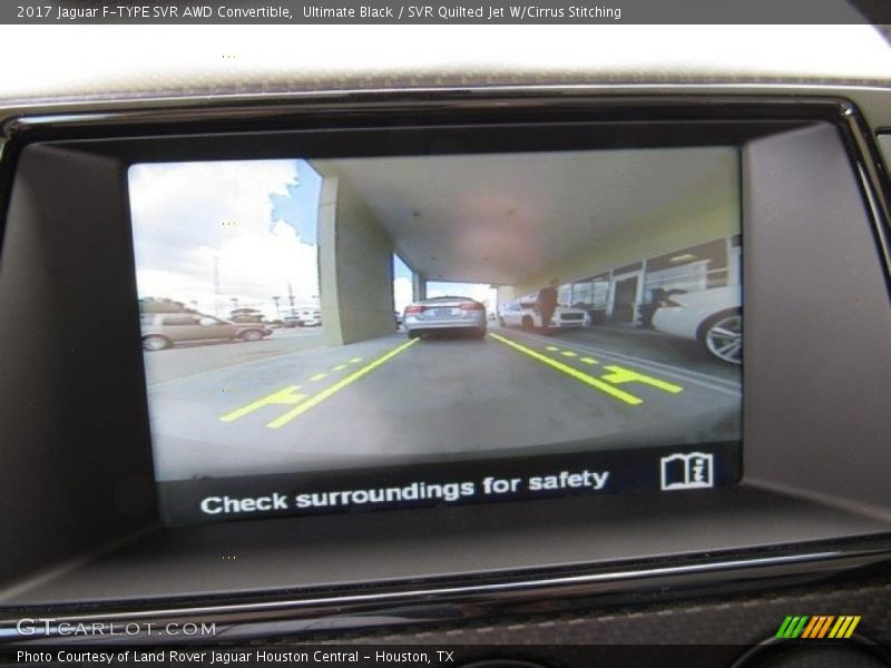 Ultimate Black / SVR Quilted Jet W/Cirrus Stitching 2017 Jaguar F-TYPE SVR AWD Convertible