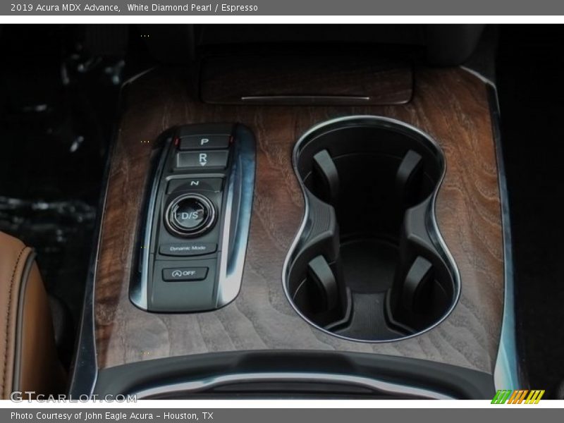 White Diamond Pearl / Espresso 2019 Acura MDX Advance