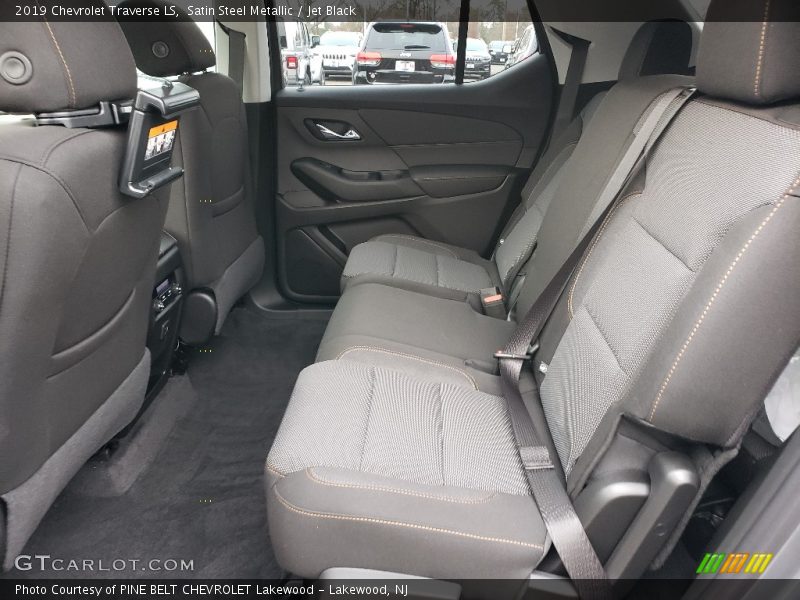 Satin Steel Metallic / Jet Black 2019 Chevrolet Traverse LS