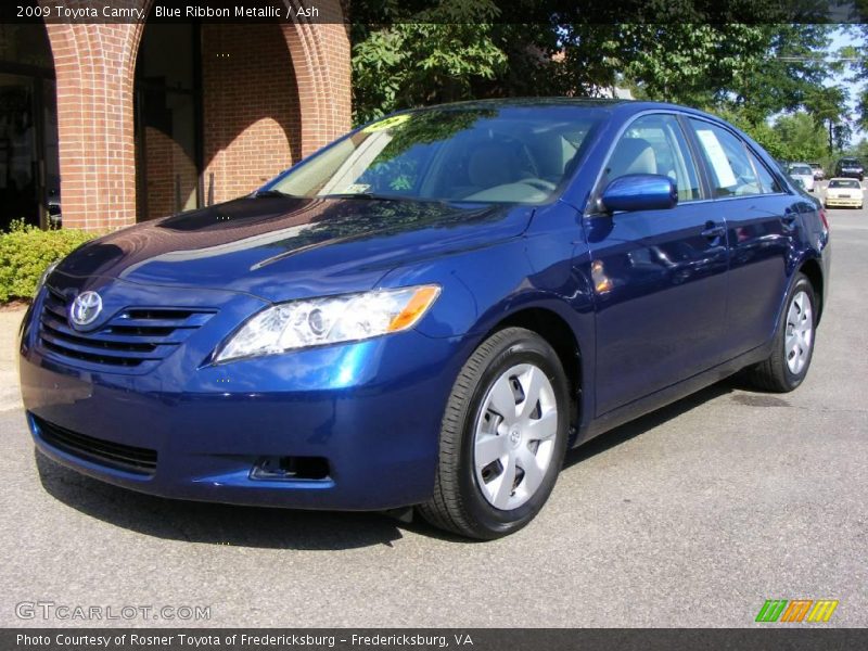 Blue Ribbon Metallic / Ash 2009 Toyota Camry