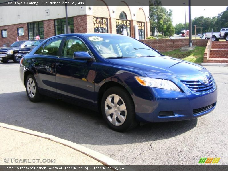Blue Ribbon Metallic / Ash 2009 Toyota Camry