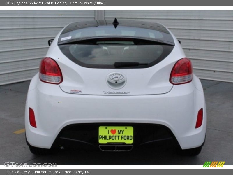 Century White / Black 2017 Hyundai Veloster Value Edition